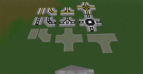 Road Minecraft Maps with Downloadable Schematic.